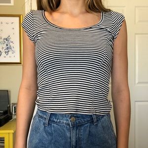 Stylish B&W Striped Shirt!